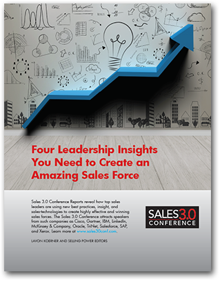 Four Leadership Insights You Need to Create an Amazing Sales Force