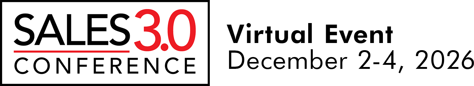 Logo for the December 2026 Sales 3.0 Conference