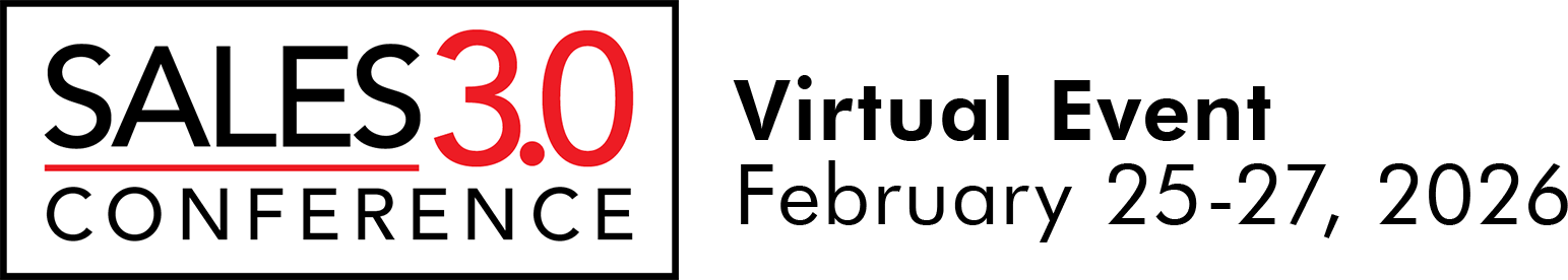 Logo for the February 2026 Sales 3.0 Conference