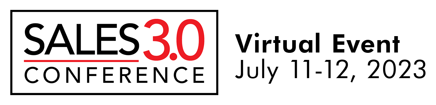 Logo for the July 2023 Sales 3.0 Conference