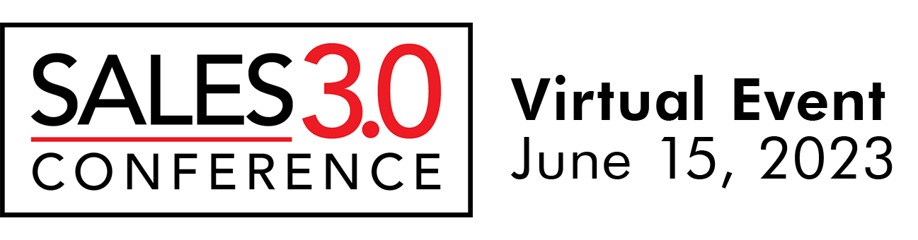 Logo for the June 2023 Sales 3.0 Conference