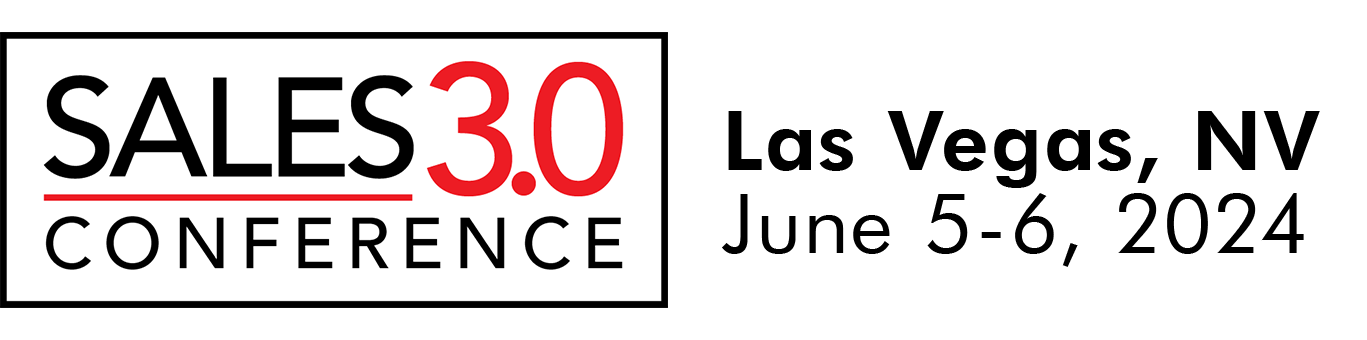 Logo for the June 2024 Sales 3.0 Conference