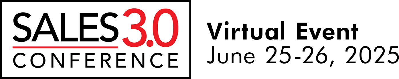Logo for the June 2025 Sales 3.0 Conference