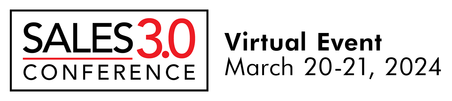 Logo for the March 2024 Sales 3.0 Conference