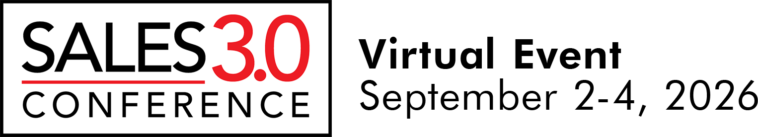 Logo for the September 2026 Sales 3.0 Conference